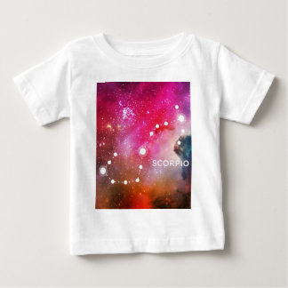 ELEGANT RED BLUE WATERVERF UNIVERSE - SCORPIO
