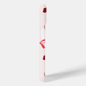 Elegant Red Bow Phone Case (Achterkant / Rechts)