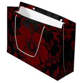 Elegant red damask kerstelegant Large Gift Ba Groot Cadeauzakje