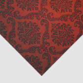 Elegant  Red Damask Tissuepapier (Detail)