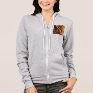Elegant Red Darter Dragonfly snijkunst Hoodie