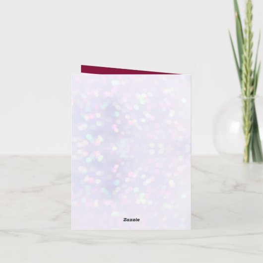 Elegant Red en Gold Hearts Valentijnsdag ontwerp (Achterkant)