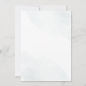 Elegant Red en Green Kerstfeestdag Kaart (Achterkant)