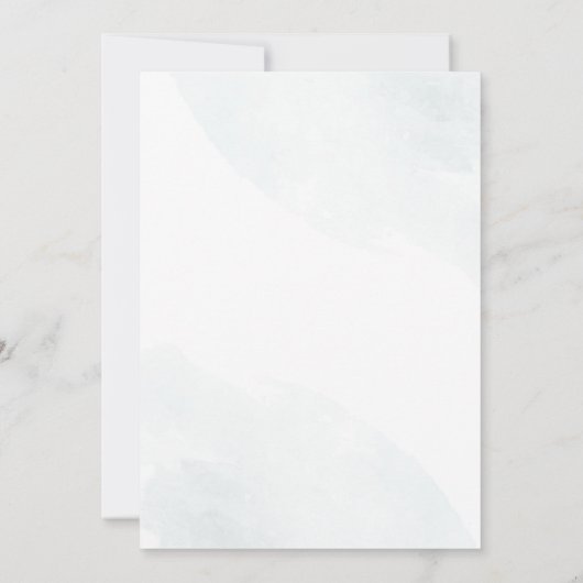 Elegant Red en Green Kerstfeestdag Kaart (Achterkant)