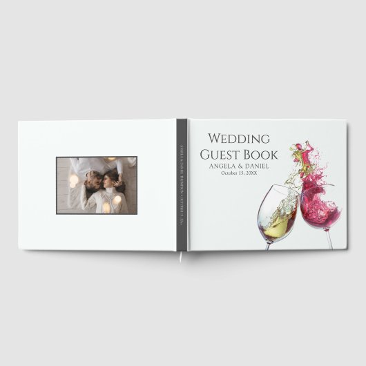 Elegant Red en White Wine Dance | Foto Gastenboek (Volledig)