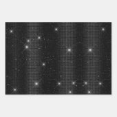 Elegant red faux goudglitter marmer inpakpapier vel (Voorkant 3)