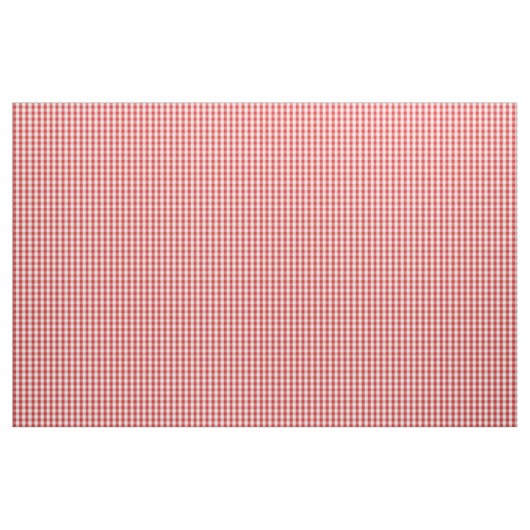 Elegant Red Gingham Pattern Stof (Yard (91,4 cm))
