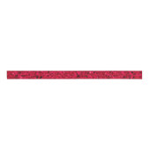 Elegant Red Glitter Sparkle Grosgrain Lint (Voorkant)
