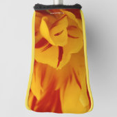 Elegant Red Gold Floral Monsella Tulip Flowers Golfheadcover (Draai 90)