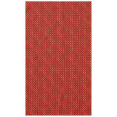 Elegant Red Gold Gingerbrood kerst Tafelkleed (Voorkant)