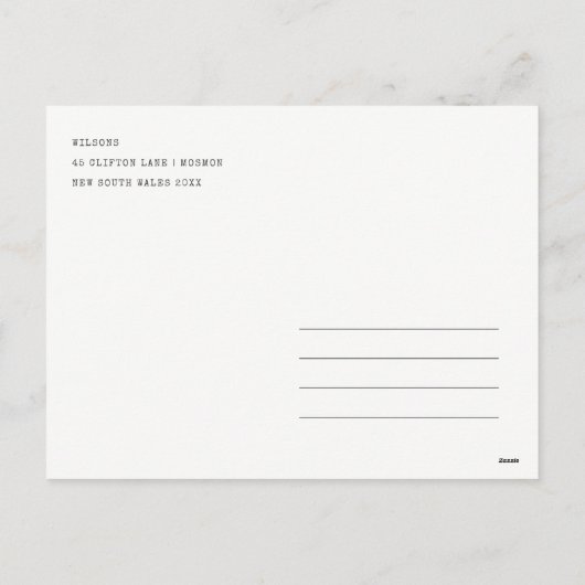 Elegant Red Green White Peace-kerstval Feestdagenkaart (Achterkant)