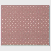 Elegant Red Hearts Valentijnsdag Wrapping Paper Cadeaupapier (Vlak)
