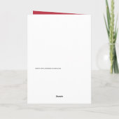 Elegant Red Marble Gold Glitter Happy Retirement Kaart (Achterkant)