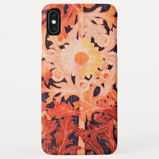 ELEGANT RED PINK DAISY Floral Leaves Case-Mate iPhone Case (Achterkant)
