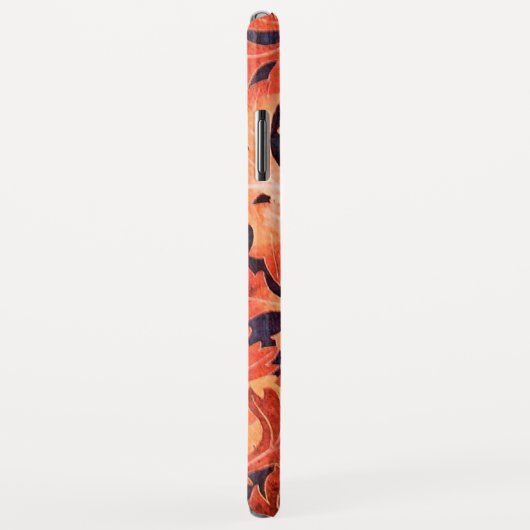 ELEGANT RED PINK DAISY Floral Leaves Case-Mate iPhone Case (Achterkant/rechts)