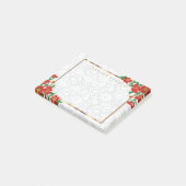 Elegant Red Poppy Flowers Post-it® Notes (Schuin)