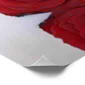 Elegant Red Rose Alfabetical Seed Chart Poster (Hoek)