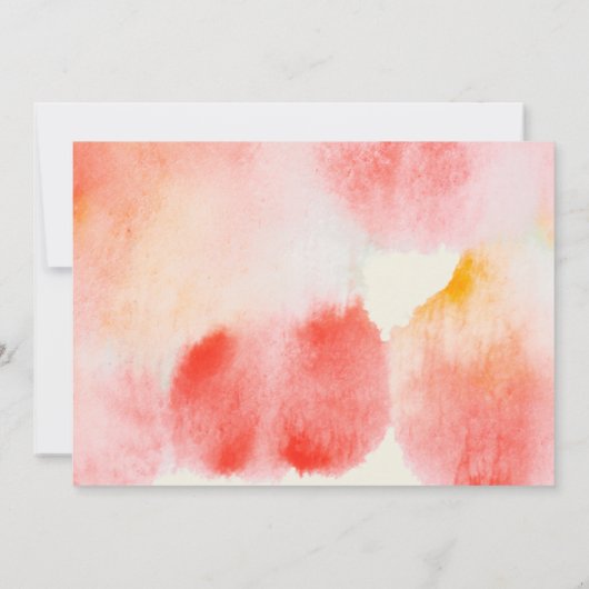 Elegant Red Rose Derby Party Kaart (Achterkant)