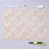  Elegant Red Rose Paper Chintz tissuepapier (Craft)