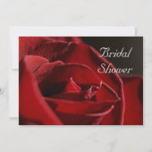 Elegant Red Rose Vrijgezellenfeest Kaart (Voorkant)