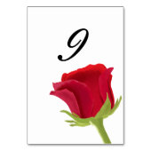 Elegant Red Rose Vrijgezellenfeest Kaart (Voorkant)