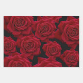 Elegant Red Rose - Wedding Inpakpapier Vel (Voorkant 2)