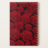 Elegant Red Rose - Wedding Planner (Achterkant)