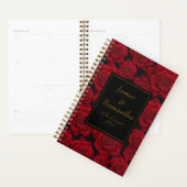 Elegant Red Rose - Wedding Planner (Display)