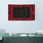 Elegant Red Rose - Wedding Spandoek (Beurs)