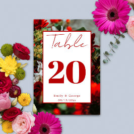 Elegant red roses bloesems floral Weddenschap Kaart