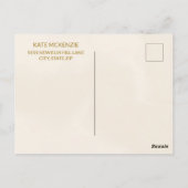 Elegant Red Roses Champagne 16th Birthday Invitati Briefkaart (Achterkant)