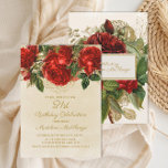 Elegant Red Roses Champagne 21st Birthday Kaart<br><div class="desc">Mooie,  elegante rode rozen op de uitnodiging van de 21ste verjaardag van champagne.</div>