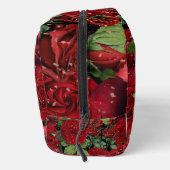 Elegant Red Roses Floral Pattern Makeup Bag Toilettasje (Rechts)