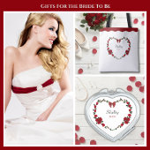 Elegant Red Roses Mother of Bride Gift Tote Bag