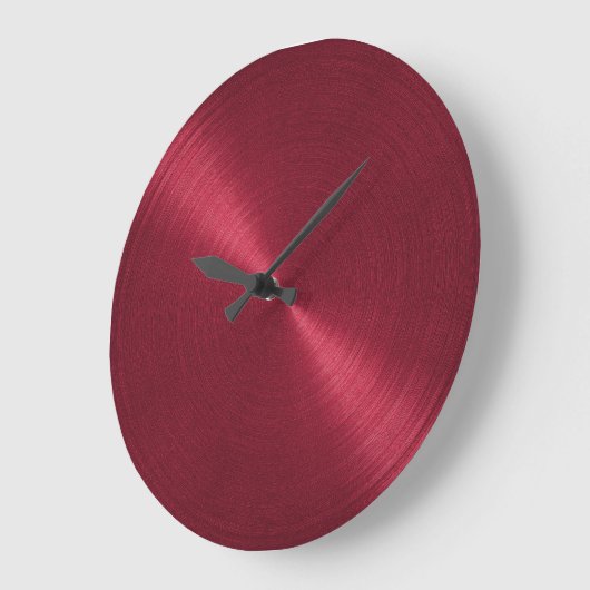 Elegant Red Sheen Grote Klok (Hoek)