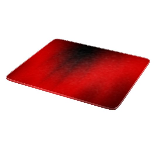 Elegant Red Splash Glass Snijplank (Hoek)