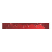 Elegant Red Wedding Grosgrain Lint (Voorkant)