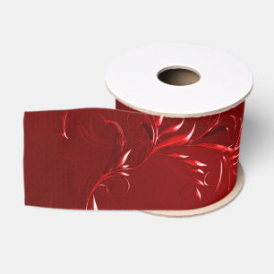 Elegant Red Wedding Grosgrain Lint