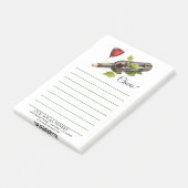 Elegant Red Wine Vineyard Winery Post-it Notes (Schuin)
