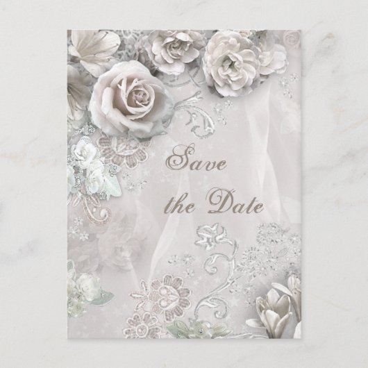 Elegant redt de dag aankondigingskaart (Voorkant)