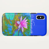 Elegant Reflections Namaste Yoga Lotus Case-Mate iPhone Case (Achterkant (horizontaal))