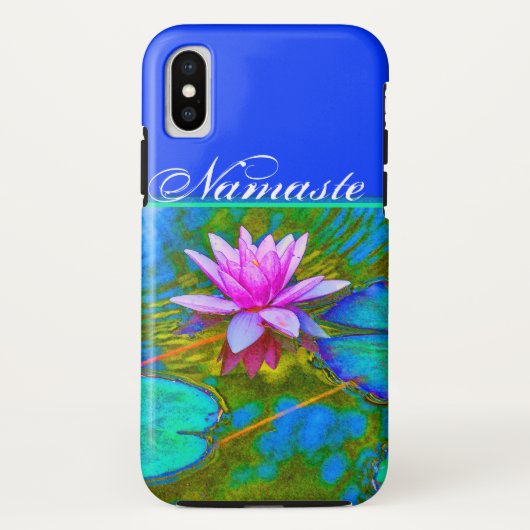 Elegant Reflections Namaste Yoga Lotus Case-Mate iPhone Case (Achterkant)