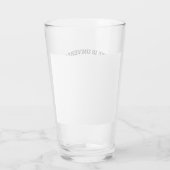 Elegant regenboog hartjes ontwerp glas (Achterkant)