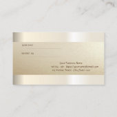 Elegant regenboogstrooiselschijven aanbevelingskaartje (Achterkant)