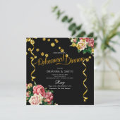 Elegant Rehearsal Dinner Invitation Kaart (Staand voorkant)