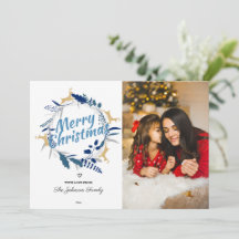 Elegant Reindeer Floral met kerstmis Wreatfoto Hol