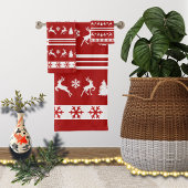 Elegant Reinders Snowflakes Lines Bad Handdoek