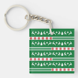 Elegant Reinders Snowflakes Lines Sleutelhanger