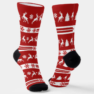 Elegant Reinders Snowflakes Lines Sokken