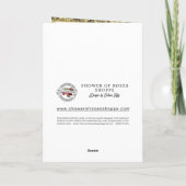 Elegant Religieuze St. Joseph Child Jesus Gold Kaart (Achterkant)